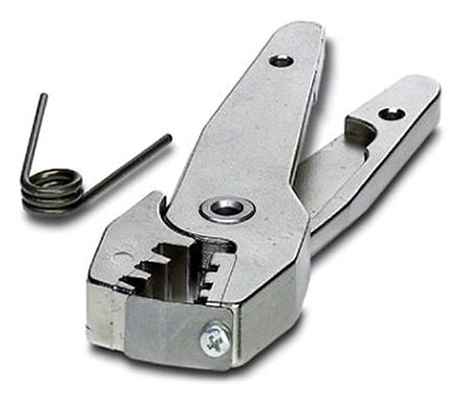 Phoenix Contact, ZAP 100 DIE Crimping Head, Coaxial Type Crimp Die Black