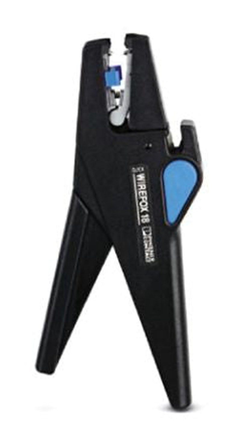 Phoenix Contact QUICK WIREFOX 18 Series Round Comfort Grip Wire Stripper, 4 to 16 mm², 205mm Overall