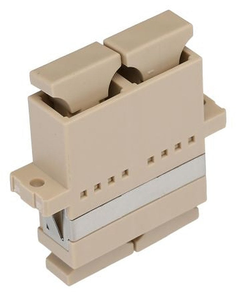 Phoenix Contact 1208081 SC Multimode Fibre Optic Adapter, 0.2dB Insertion Loss