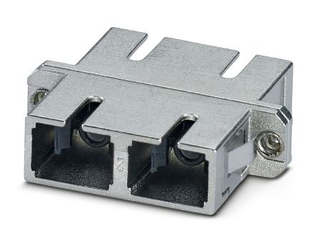 Phoenix Contact 1208083 SC Multimode Fibre Optic Adapter, 0.2dB Insertion Loss