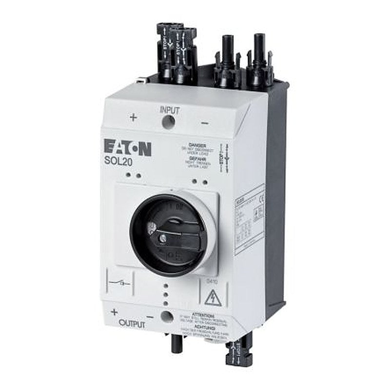 Eaton 2-Pole Surface Mount Isolator Switch -, IP65, 20A, 0 kW