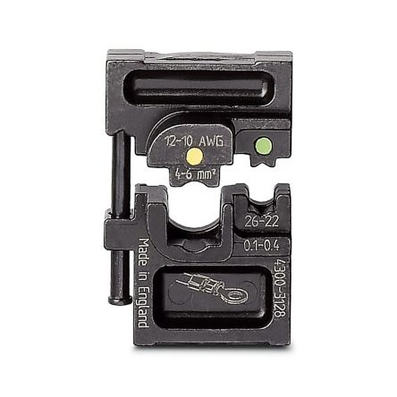 Phoenix Contact, CRIMPFOX-M Crimp Die, Coaxial Type Crimp Tool Black