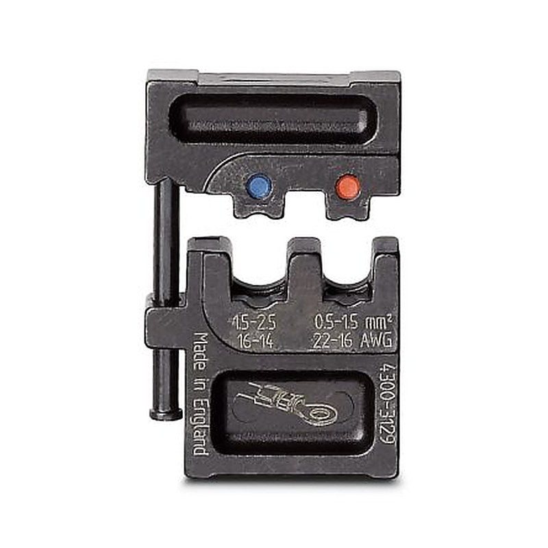 Phoenix Contact, CRIMPFOX-M Crimp Die, Coaxial Type Crimp Tool Black