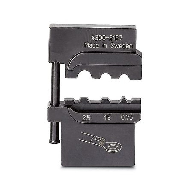 Phoenix Contact, CRIMPFOX-M Crimp Die, Coaxial Type Crimp Tool Black