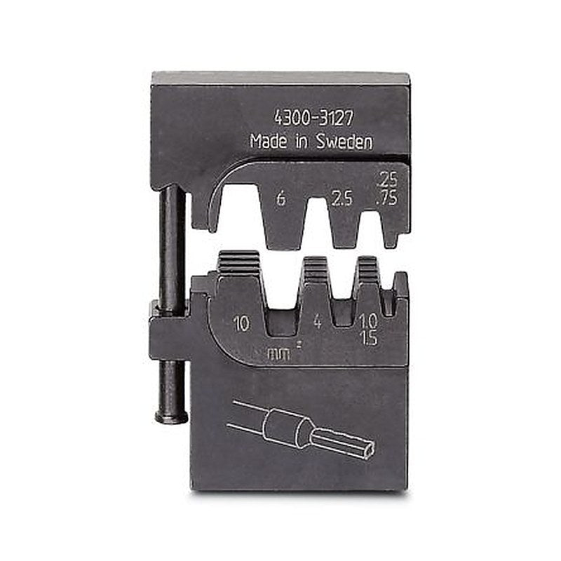Phoenix Contact, CRIMPFOX-M Crimp Die, Coaxial Type Crimp Tool Black