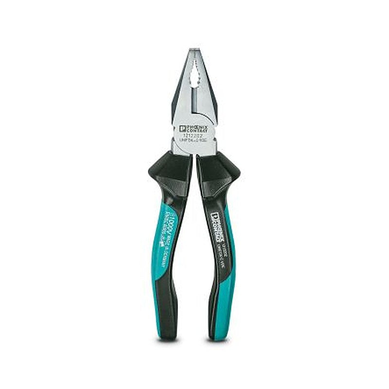 Phoenix Contact 1212202 1-Piece Combination Plier, 180 mm Overall VDE/1000V Approved