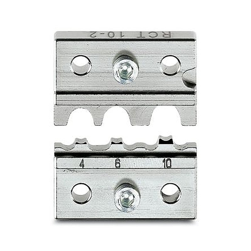 Phoenix Contact, CF500 Crimp Die, Coaxial Type Crimp Tool Silver