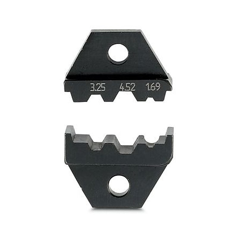 Phoenix Contact, CRIMPFOX-C Crimp Die, Coaxial Type Replacement Die Black