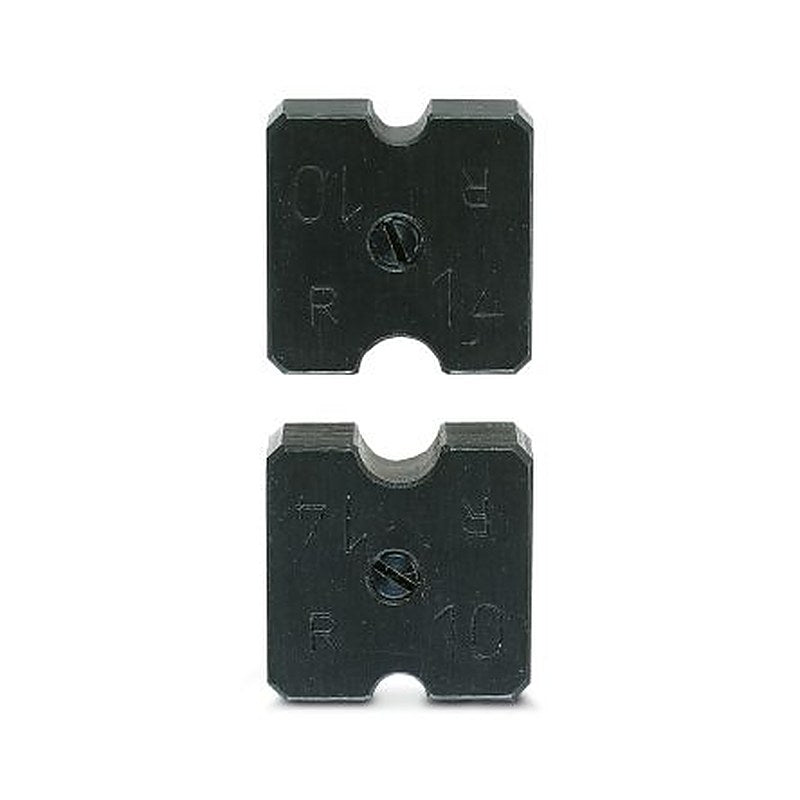 Phoenix Contact, CRIMPFOX-C Crimp Die, Coaxial Type Oval Crimp Black