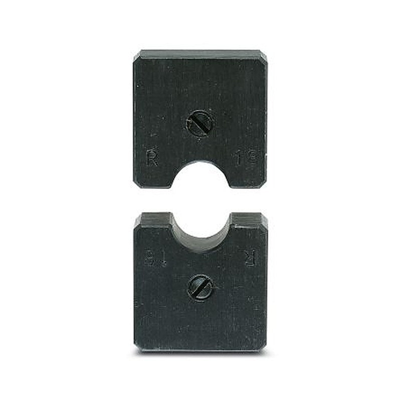 Phoenix Contact, CRIMPFOX-C50 Crimp Die, Coaxial Type Replacement Die Black