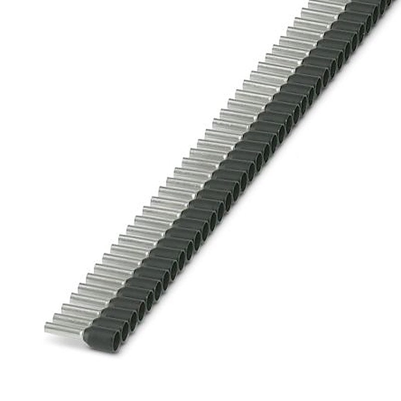 Phoenix Contact Insulated Ferrule, 1.8 mm Pin Diameter, Black