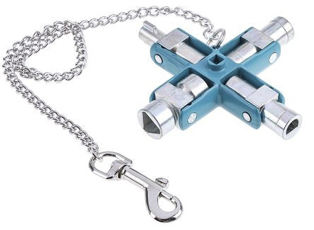 Phoenix Contact Die Cast Zinc 9-way Control Cabinet Key