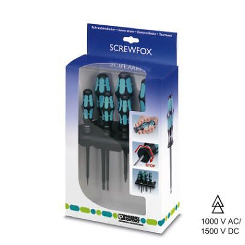 Phoenix Contact Torx Insulated, 6-Piece ESD Safe