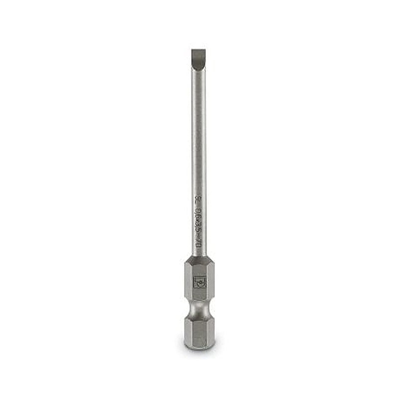 Phoenix Contact Driver Bit, 1/4 in Tip, Phillips Drive, 70 mm Overall 5-Piece