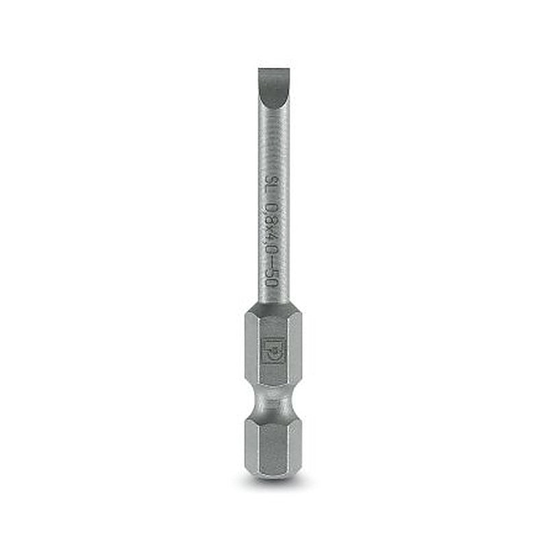 Phoenix Contact Driver Bit, 1/4 in Tip, Phillips Drive, 50 mm Overall 5-Piece