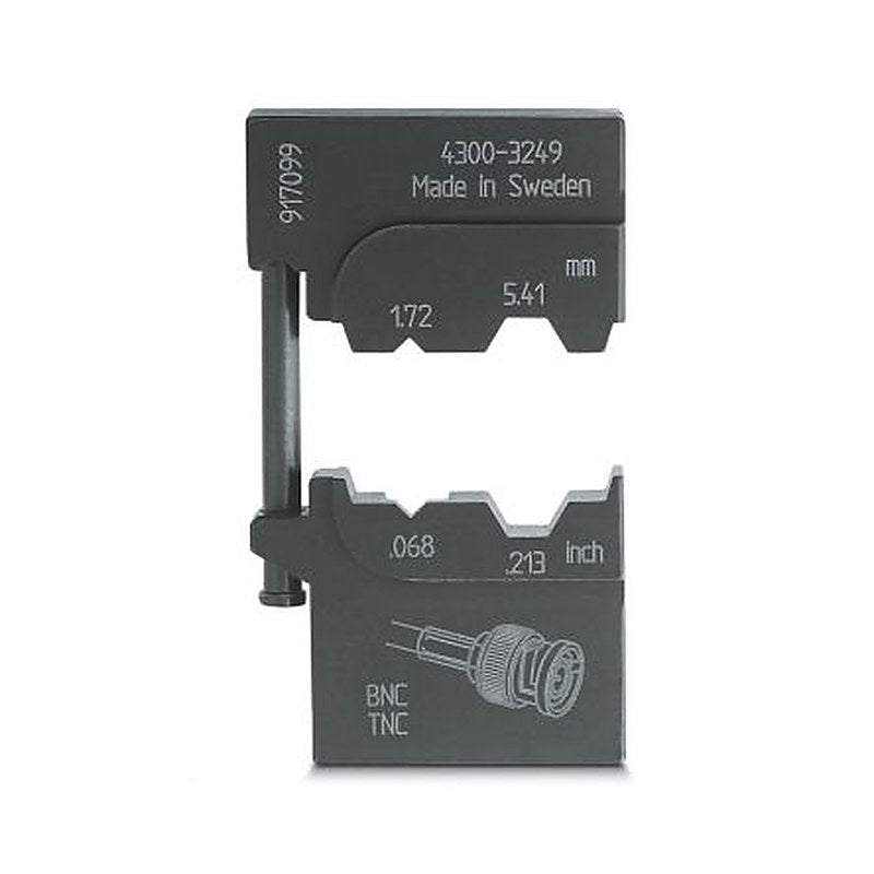 Phoenix Contact, CRIMPFOX-M Crimp Die, Hex size 5.41 mm Black
