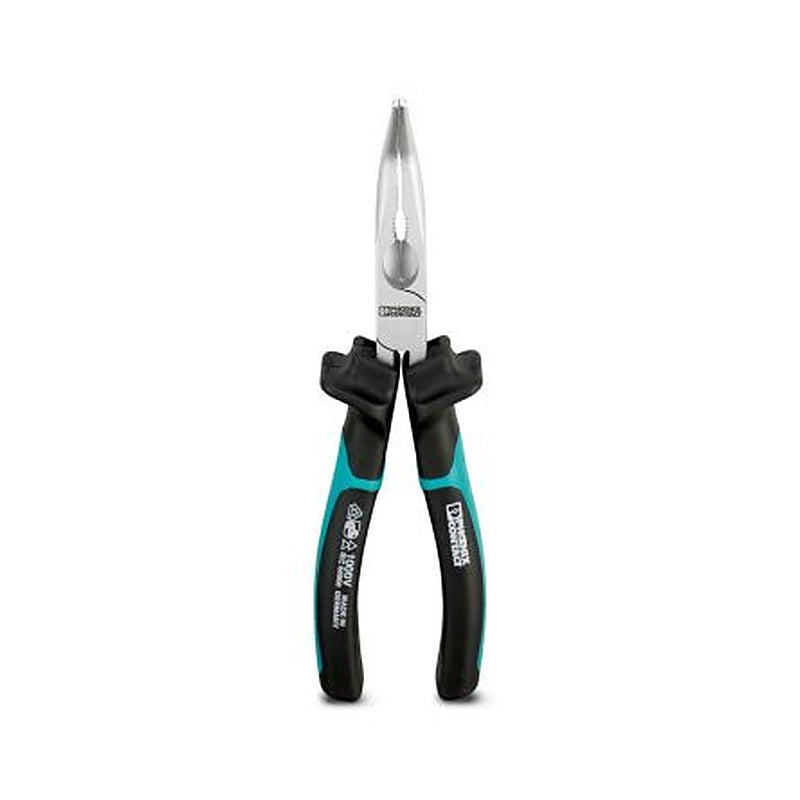 Phoenix Contact 1212811 6-Piece Nose Plier, 205 mm Overall VDE/1000V Approved