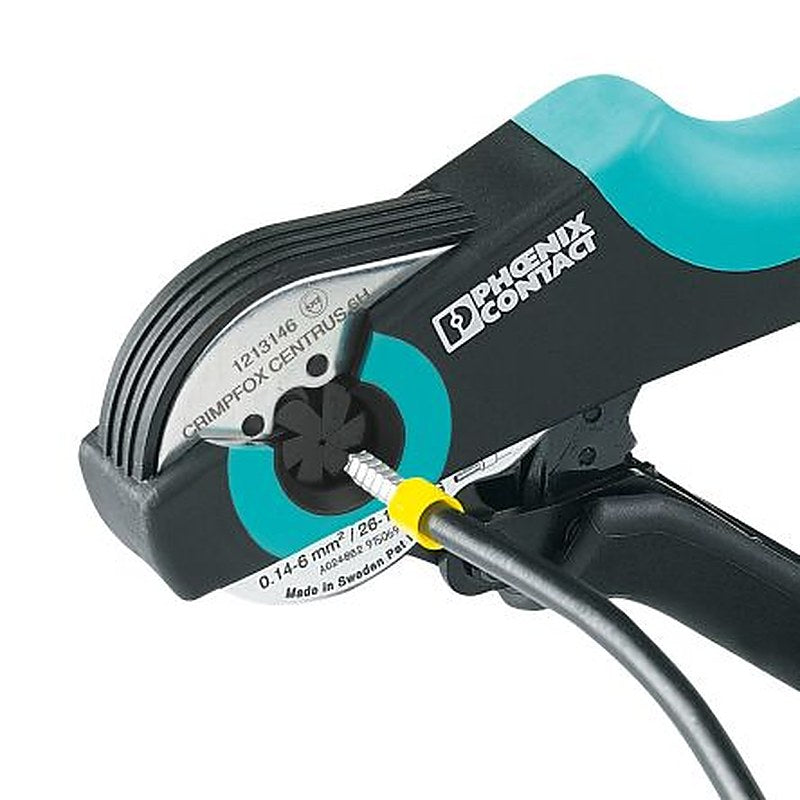 Phoenix Contact Crimpfox CRIMPFOX CENTRUS 6H Crimp Tool Hexagon Crimp for Uninsulated And Insulated Ferrules