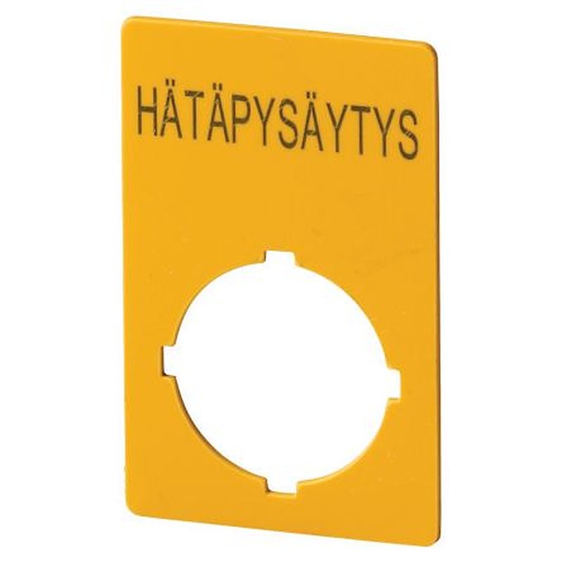 Eaton M22 Series Label Holder for Use with Label 1 mm x 50 mm x 33mm