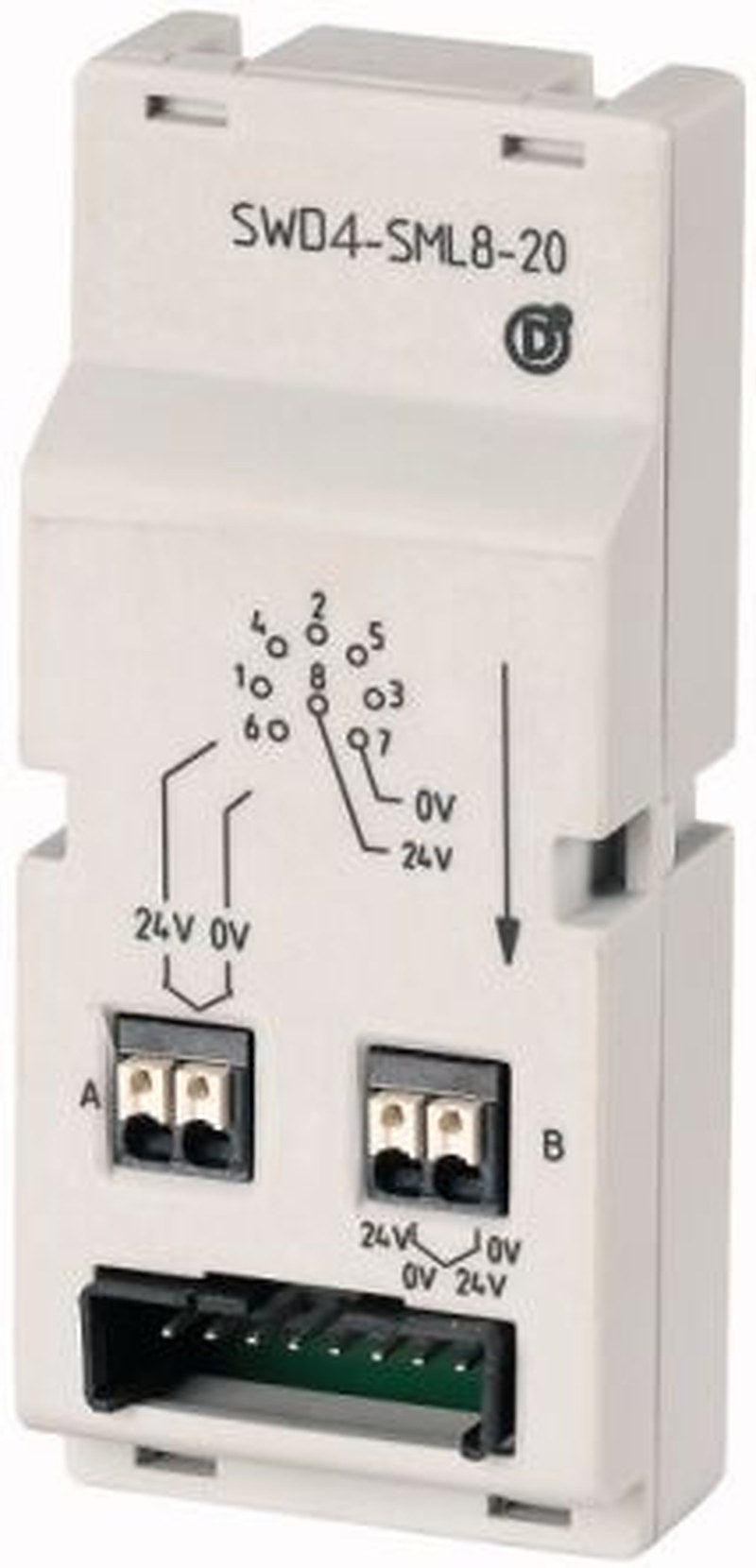 Eaton SWD4-SML8-20 Auxiliary Switch for use with SWD4-8SFF2-5
