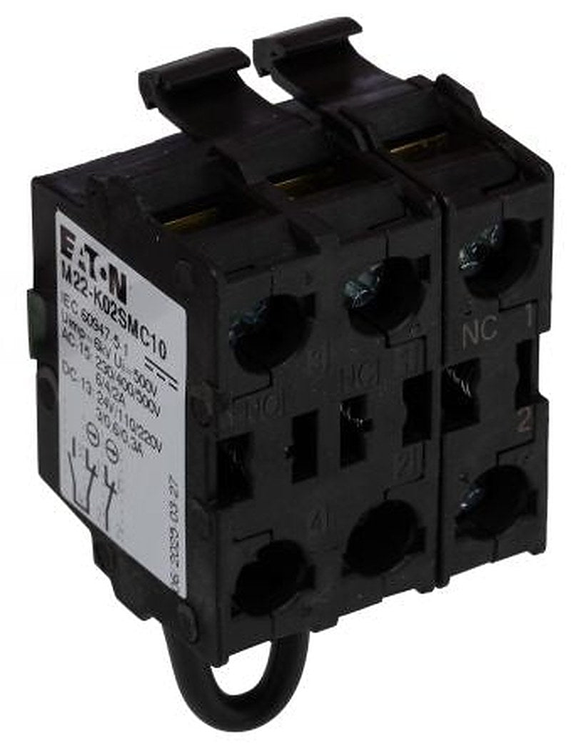 Eaton 500 V ac, 1 NO/2 NC