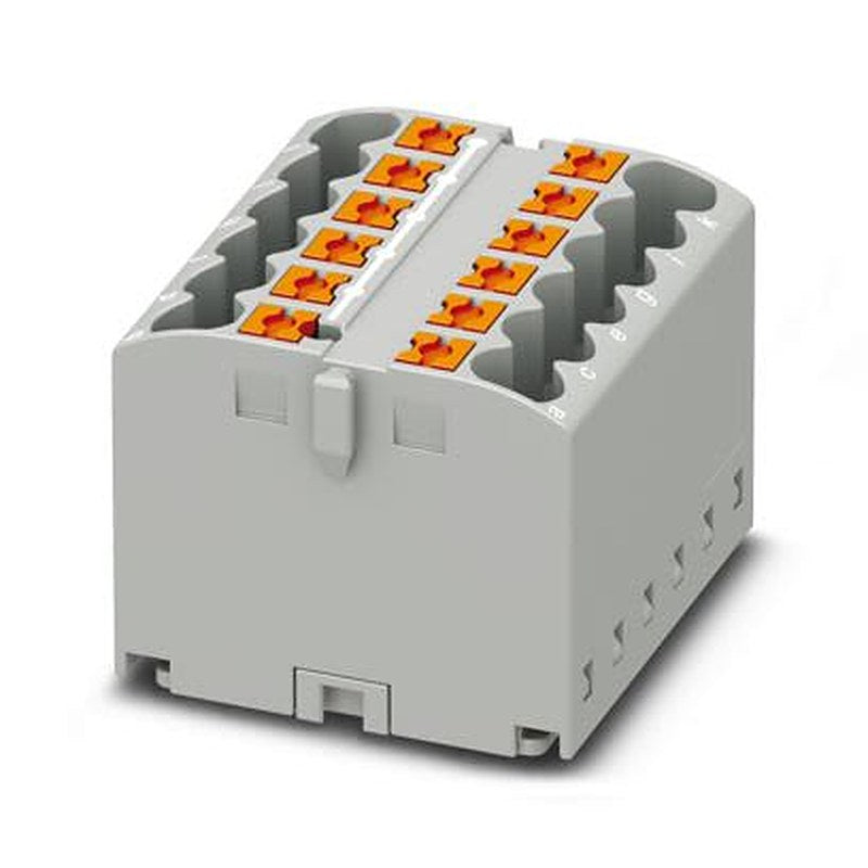 Phoenix Contact Distribution Block, 12 Way, 440V, 22.5A, Grey