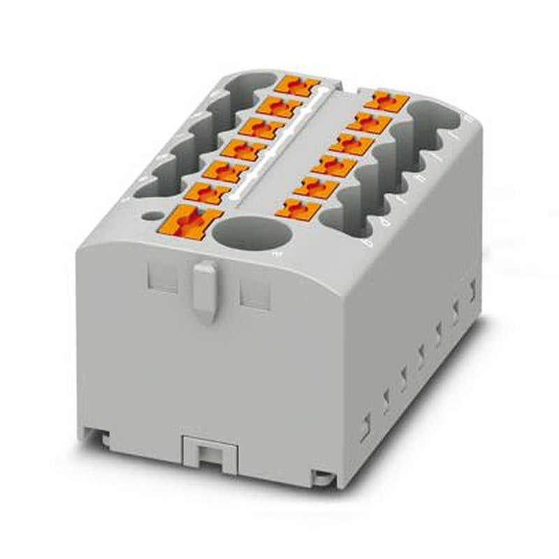 Phoenix Contact Distribution Block, 12 Way, 440V, 22.5A, Grey