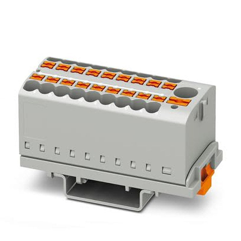 Phoenix Contact Distribution Block, 18 Way, 440V, 22.5A, Grey