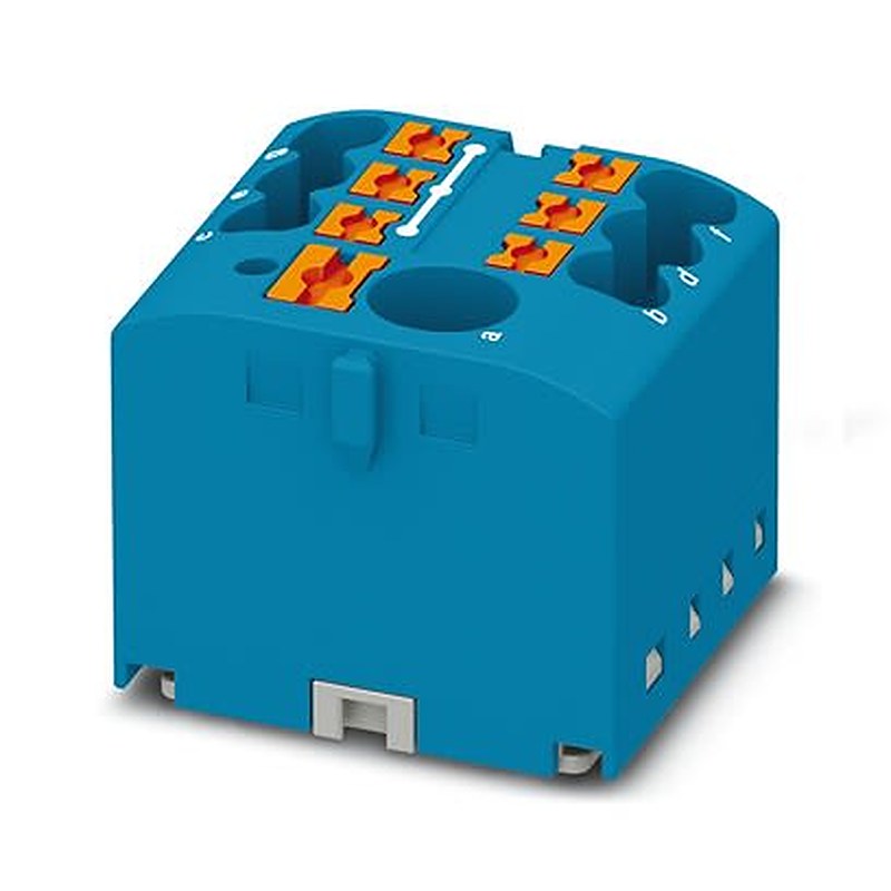 Phoenix Contact Distribution Block, 6 Way, 440V, 22.5A, Blue