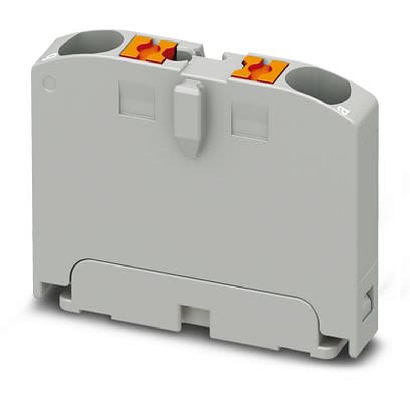 Phoenix Contact 1221491 PTFIX Series Terminal Block Grey, 2.5mm², Push-in