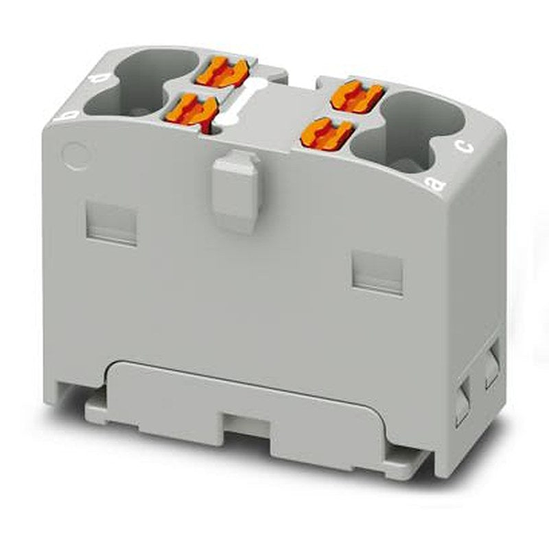 Phoenix Contact Distribution Block, 4 Way, 440V, 14.5A, Grey