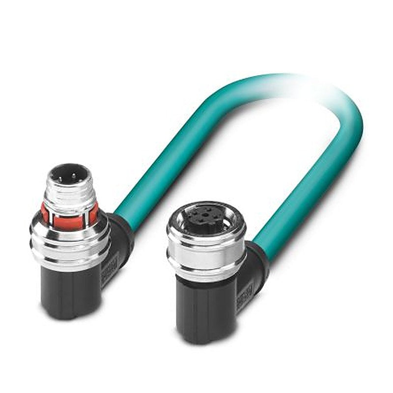 Phoenix Contact M12, 300 mm Ethernet Cable Screened Polyurethane Sheath