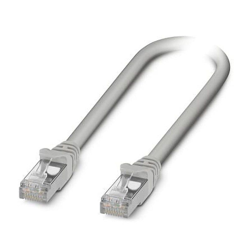 Phoenix Contact, 2 m Cat5 Ethernet Cable, Grey, S/UTP 8 Screened Low Smoke Zero Halogen Sheath