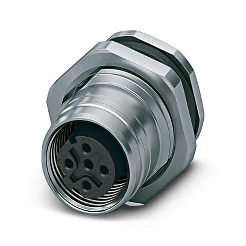 Phoenix Contact Circular Connector, 4 Contacts, Plug-in, M12 Connector, Socket, Female, IP65, IP67, SACC Series