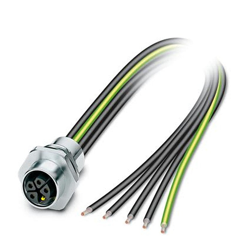 Phoenix Contact Circular Connector, 5 Contacts, Plug-in, M12 Connector, Socket, Female, IP65, IP67, SACC Series