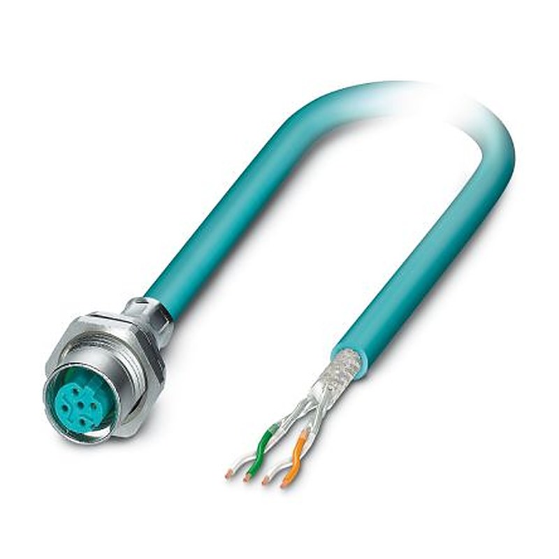 Phoenix Contact Circular Connector, 4 Contacts, Plug-in, M12 Connector, Socket, Female, IP65, IP67, SACC Series