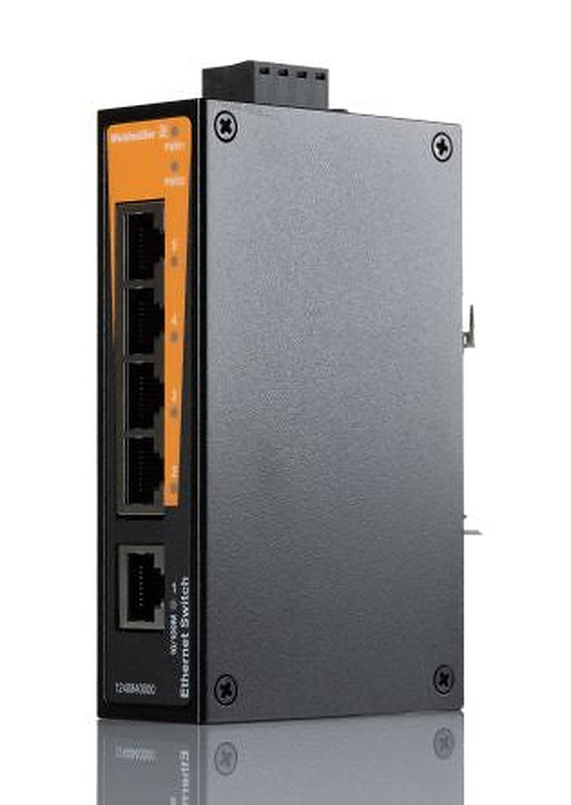 Weidmüller IE-SW-BL05-5TX Unmanaged 5 Port Ethernet Switch