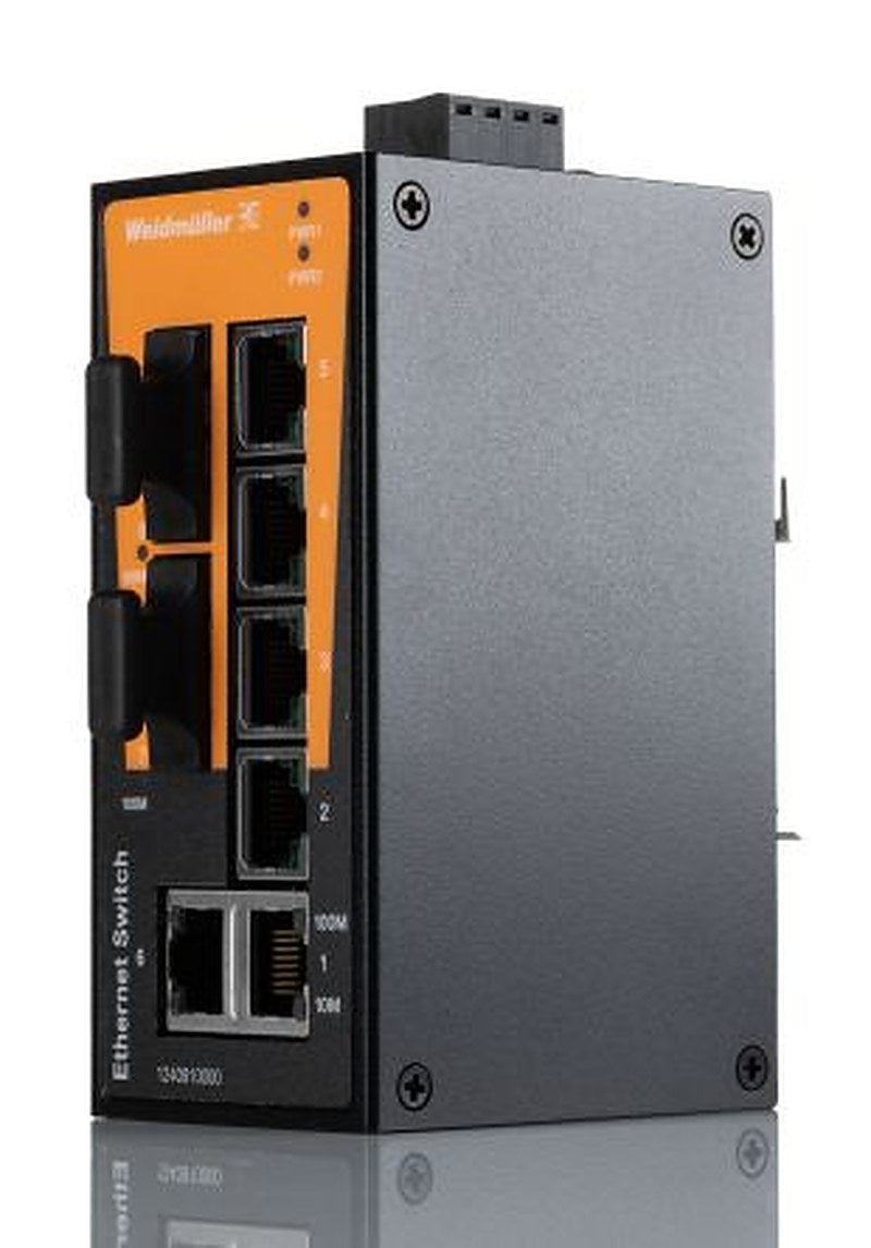 Weidmüller Unmanaged 8 Port Ethernet Switch