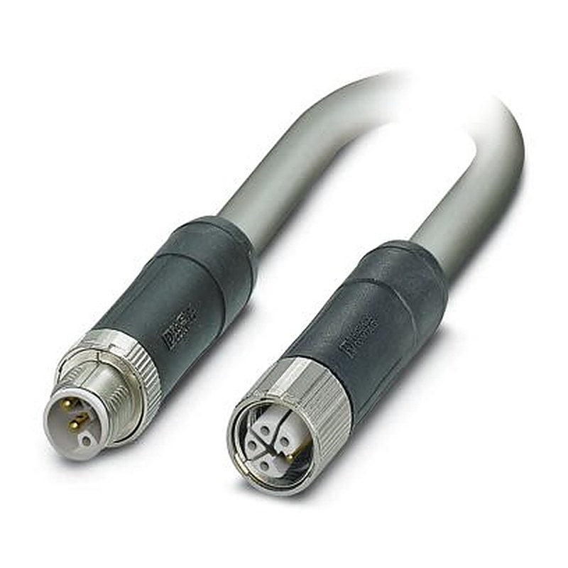 Phoenix Contact 12494, 5 m 5 Core Power Cable, Grey Polyurethane 80 °C