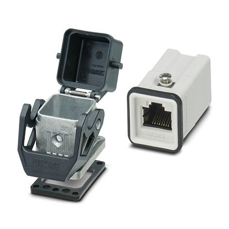 Phoenix Contact Connector Set, HC-D Series 8 Way, For Use With Connector
