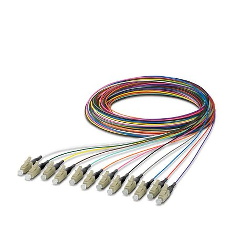 Phoenix Contact Fibre Optic Cable, 125 μm Plastic, Beige, 2.5 m