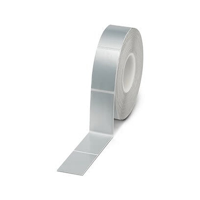 Phoenix Contact Silver on Silver Label, 100 mm Width, 73 mm Label Length, 100 mm Label Width