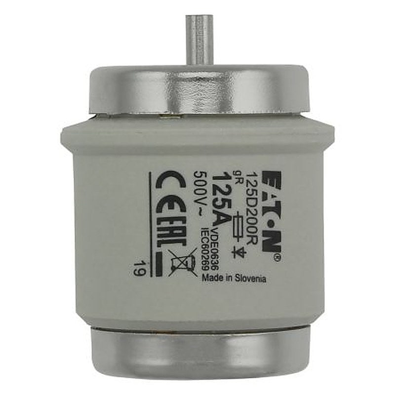 Eaton 125A Bottle Fuse, 7.6 mm Thread Size, 500V