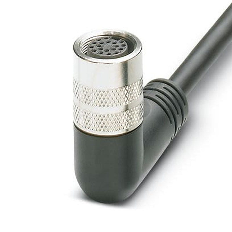 Phoenix Contact Male 14 way M16, Right Angle to Female 12 way Straight Actuator/Sensor Cable, 5 m