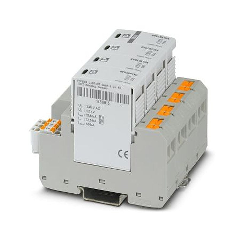 Phoenix Contact, VAL Surge Arrester 335V ac Maximum Voltage Rating 50 kA Maximum Surge Current Lightning Arrester, Surge