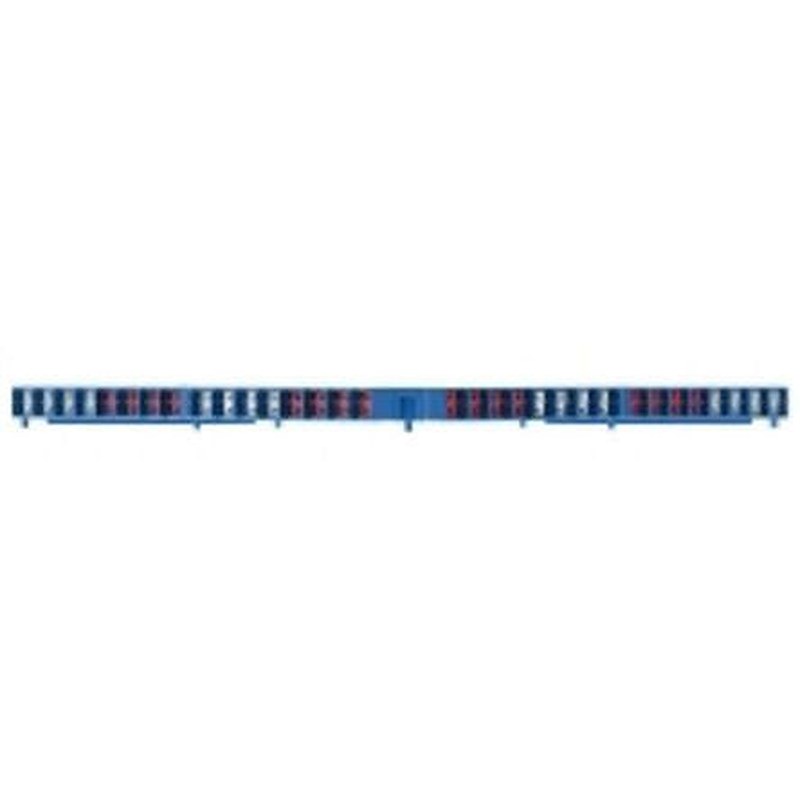 Weidmüller 1267810000 P Series DIN Rail Terminal Block Blue, 1.5mm², 16-Level, Push-in
