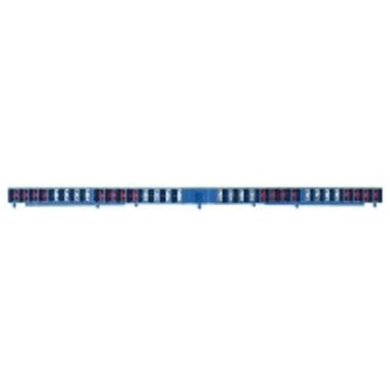 Weidmüller 1267820000 P Series DIN Rail Terminal Block Blue, 16-Level, Push-in