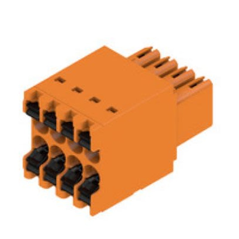 Weidmüller Pluggable Terminal Block, 8-Contact, 3.5 mm Pitch, 1 Row, 1277290000