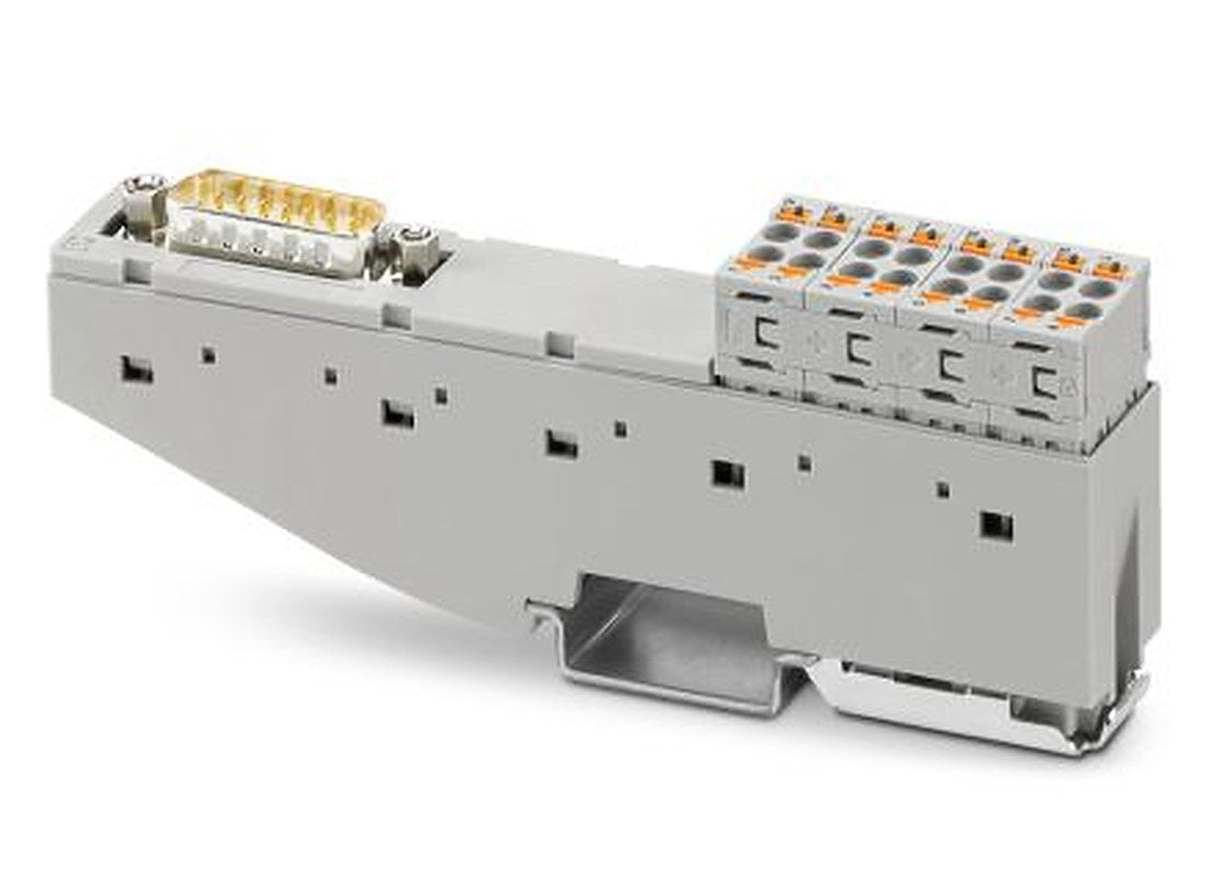Phoenix Contact 15-Contact Interface Module, D-Sub Connector, DIN Rail, 2A