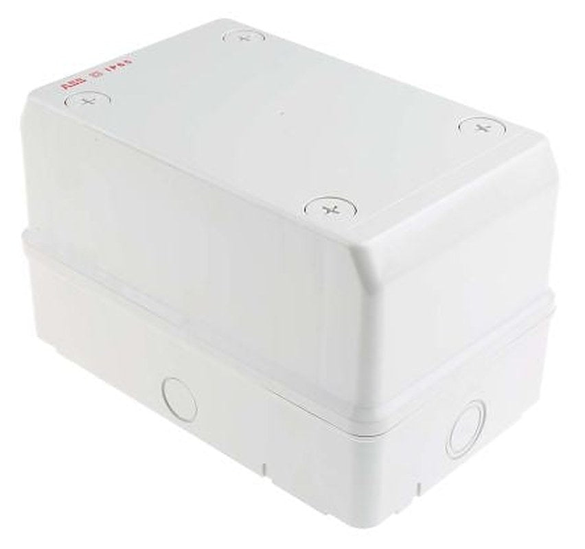 ABB Grey Polycarbonate Junction Box, IP65, 140 mm, 140mm 220 mm